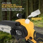 Realtopdo Mini Electric Chainsaw for Wood Cutting