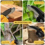 Realtopdo Mini Electric Chainsaw for Wood Cutting