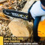 WeGofly 12-Inch Cordless Electric Chainsaw Kit