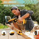 WSUANE Cordless Mini Chainsaw with Automatic Oiler