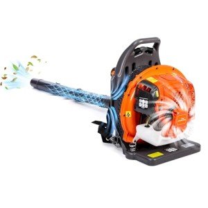 JellyMoving 65CC Gas Powered Backpack Leaf Blower
