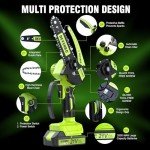 Devenbo Cordless Mini Chainsaw - 6 Inch Efficiency