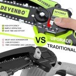 Devenbo Cordless Mini Chainsaw - 6 Inch Efficiency