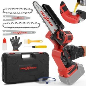 TREXEEN 2-in-1 Mini Chainsaw for Milwaukee M18