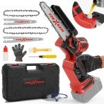 TREXEEN 2-in-1 Mini Chainsaw for Milwaukee M18