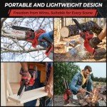 TREXEEN 2-in-1 Mini Chainsaw for Milwaukee M18