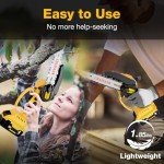 Cordless Mini Electric Chainsaw for DeWalt 20V