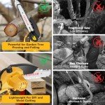 Cordless Mini Electric Chainsaw for DeWalt 20V