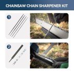 Jovant Chainsaw Sharpening Tool Kit Set