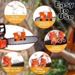 YLTIMER Portable Chainsaw Sharpener with Diamond Bits