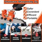 YLTIMER Portable Chainsaw Sharpener with Diamond Bits