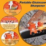 YLTIMER Portable Chainsaw Sharpener with Diamond Bits