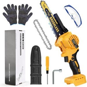 8-Inch Cordless Mini Chainsaw for Dewalt 20V