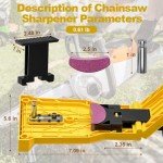 Portable Chainsaw Sharpener for 12"-22" Blades