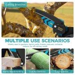 Saker Mini Cordless Electric Chainsaw for Gardens