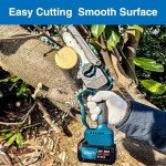 Cordless Electric Chainsaw with 2 Batteries & Accessories