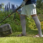 Zhanmai Protective Chainsaw Leg Guards - Gray