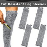 Zhanmai Protective Chainsaw Leg Guards - Gray