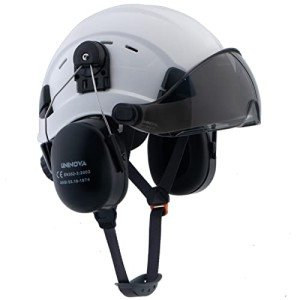 Forestry Chainsaw Helmet with Visor and Earmuffs