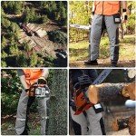 YARDMARIS 8-Layer Chainsaw Chaps for Safety