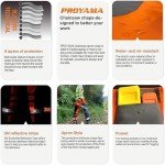PROYAMA 9-Layer Chainsaw Chaps with Adjustable Belt