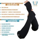 Kevlar Arm Sleeves for Cut & Heat Protection