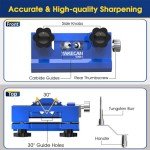YAKCAN Portable Chainsaw Sharpener with Jig Tool