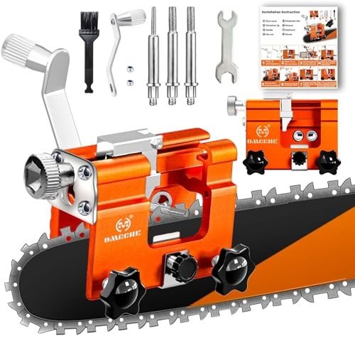 OMCCHK Chainsaw Sharpener Tool Kit with Stones