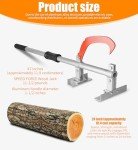 SPEED FORCE 47" Aluminum TimberJack Logger Tool