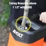 AIVOLT 1800W Electric Wood Chipper Shredder