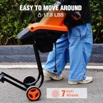 AIVOLT 1800W Electric Wood Chipper Shredder