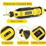EzzDoo Electric Chainsaw Sharpener Kit with Diamond Bits