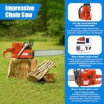 IOENC 71CC Gas Chainsaw 28" Tree Trimmer