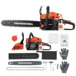 58cc 20-Inch Gas Chainsaw for Wood Cutting