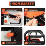 58cc 20-Inch Gas Chainsaw for Wood Cutting