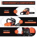 58cc 20-Inch Gas Chainsaw for Wood Cutting