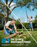 SEESII PS600 Cordless Electric Pole Saw, 6-Inch