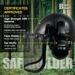 SAFEBUILDER Q20X Arborist Helmet with Face Shield