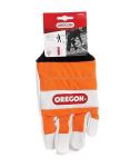 Oregon Leather Chainsaw Gloves - Medium Size 9