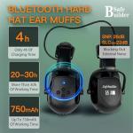 Forestry Chainsaw Safety Helmet with Bluetooth Ear Muffs