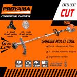 PROYAMA 26cc 6-in-1 Gas Chainsaw & Trimming Tools