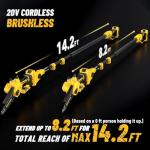 Cordless 2-in-1 Pole Saw & Mini Chainsaw