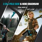 Cordless 2-in-1 Pole & Mini Chainsaw Combo