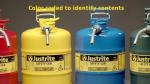 Justrite 1 Gallon Type II Red Gas Can