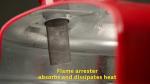 Justrite 1 Gallon Type II Red Gas Can