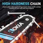 Aokia 21V Mini Cordless Chainsaw with Battery