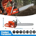 IOENC 71CC Gas Chainsaw 28" Tree Trimmer