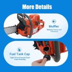 IOENC 71CC Gas Chainsaw 28" Tree Trimmer