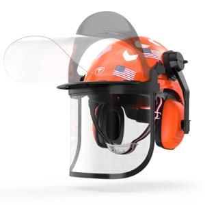 TOOLIOM Arborist Chainsaw Safety Helmet with Ear Protection