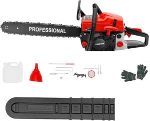 58cc 20-Inch Gas Chainsaw for Wood Cutting